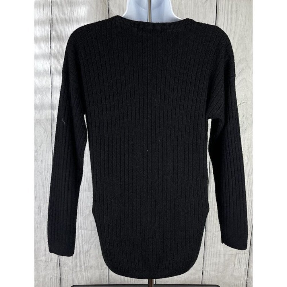 Amanda Smith Small Long Sleeve Black Sweater - Picture 4 of 6